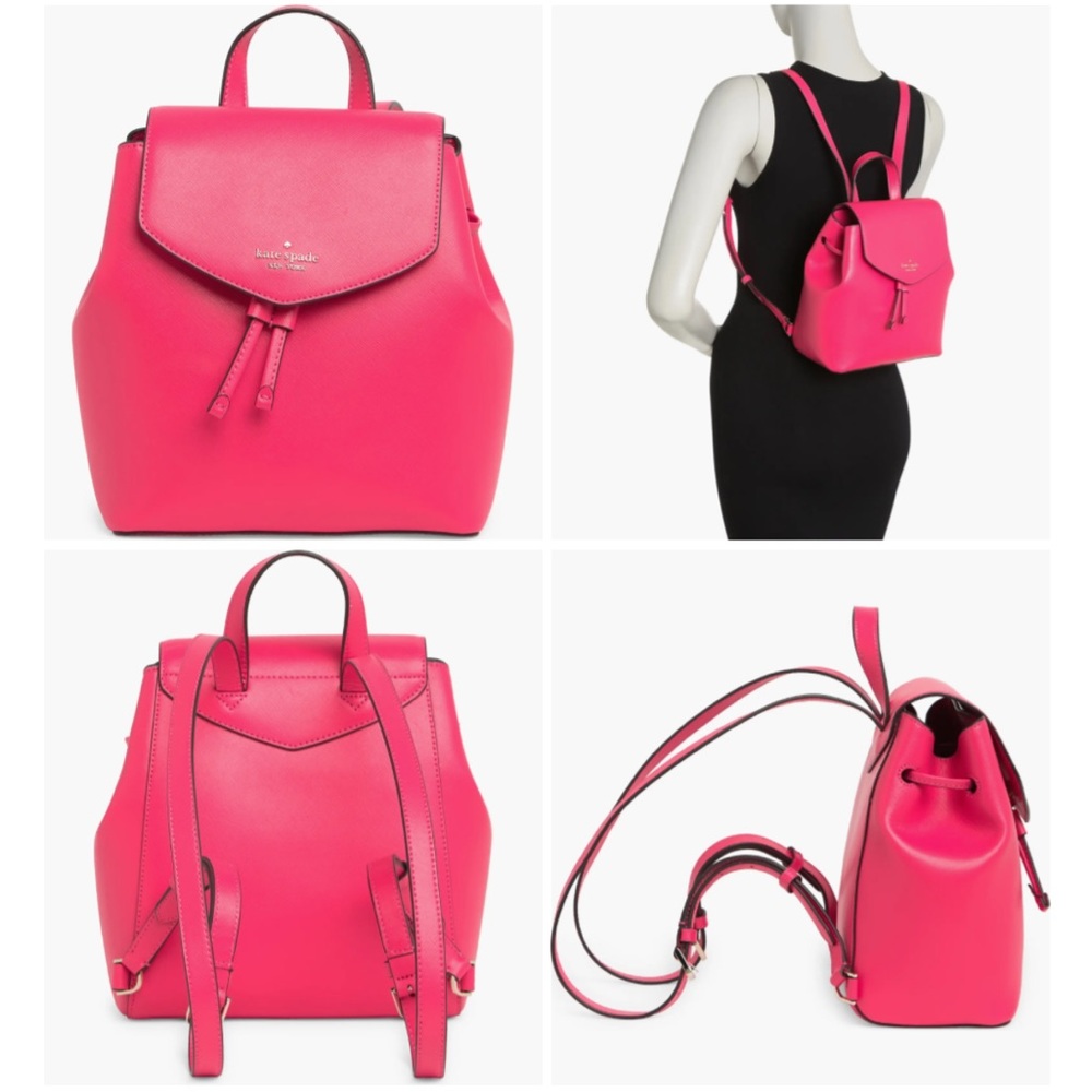 Kate Spade LIZZIE Medium Flap Backpack - Picture 3 of 10